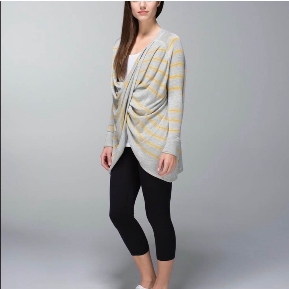Lululemon multi-way wrap sweater shawl